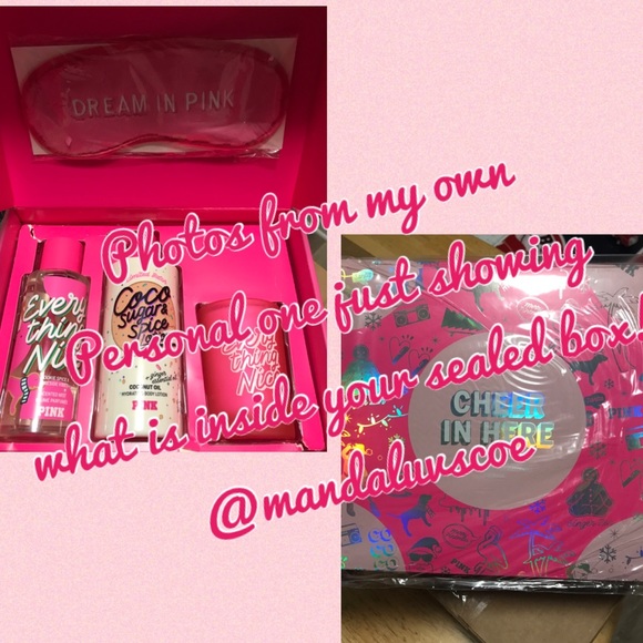 💕VS PINK Cheer In Here Wrapped Gift Box - Picture 8 of 8
